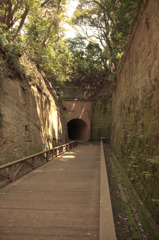 猿島　愛のトンネル