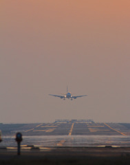 Landing in Niigata Airport 1