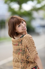 振り向かないで。