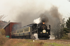 SL　磐越西線in東新津