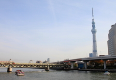 隅田川とスカイツリー