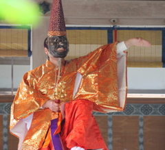 大々神楽in弥彦神社舞殿2