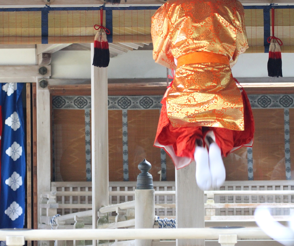 大々神楽in弥彦神社舞殿3