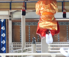 大々神楽in弥彦神社舞殿3