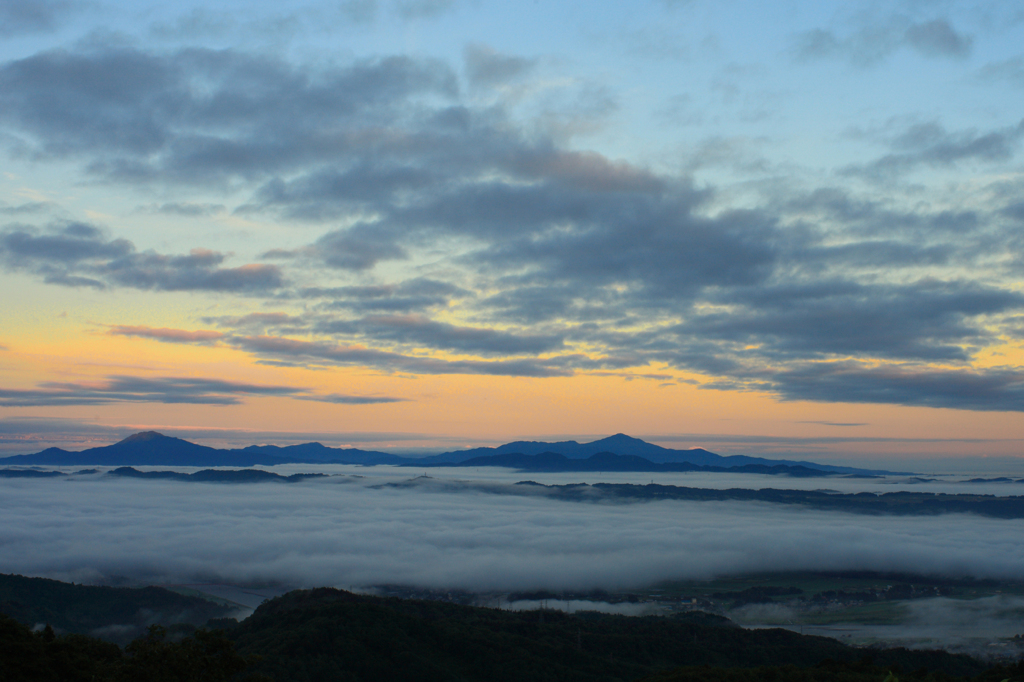 雲海　山古志より２