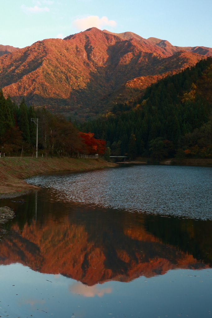 粟が岳、紅葉