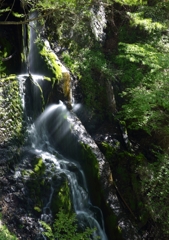 華厳の滝の脇の滝