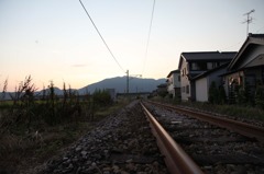 暮れゆく我が町