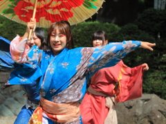 奉納の舞 下駄総踊り