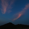 怒りの空、角田山上空