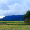 弥彦山、国上山と夏井のはさ木