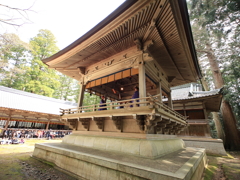 大々神楽in弥彦神社舞殿5