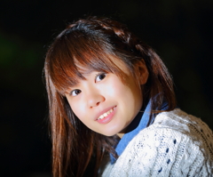 見つめる晴奈