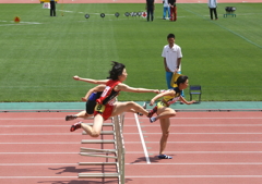 ハードル１００ｍ女子
