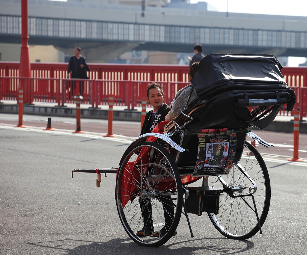 人力車in吾妻橋