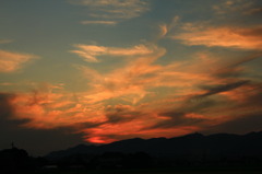 燃える天空