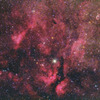 サドル周辺の散光星雲:Re