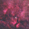 サドル周辺の散光星雲