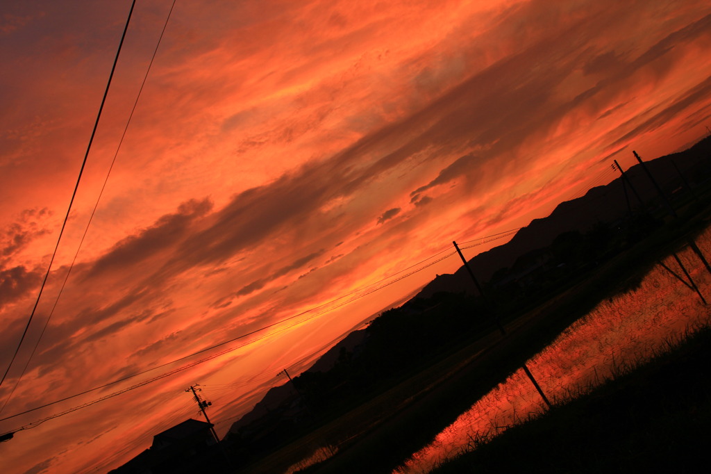 田舎の情景