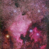 北アメリカ星雲とペリカン星雲:Re