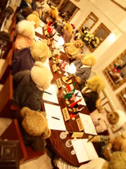 明日の献立を会議中