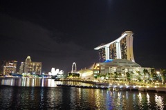 シンガポールの夜景