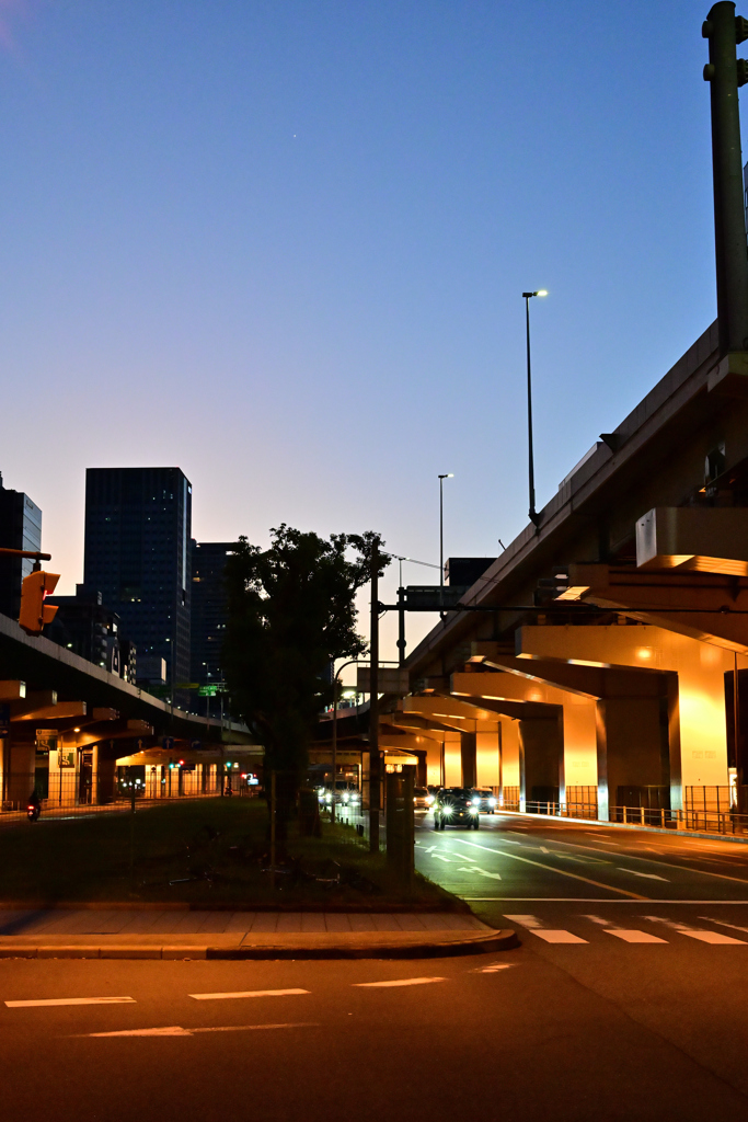 the dawn in Osakaa