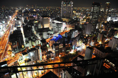 Night view of Osaka Minami大阪ミナミの夜景