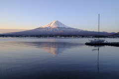 富士の朝