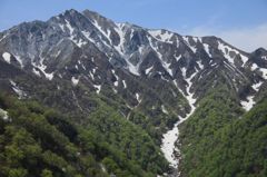 大山と地獄谷