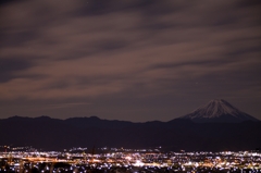 夜の富士