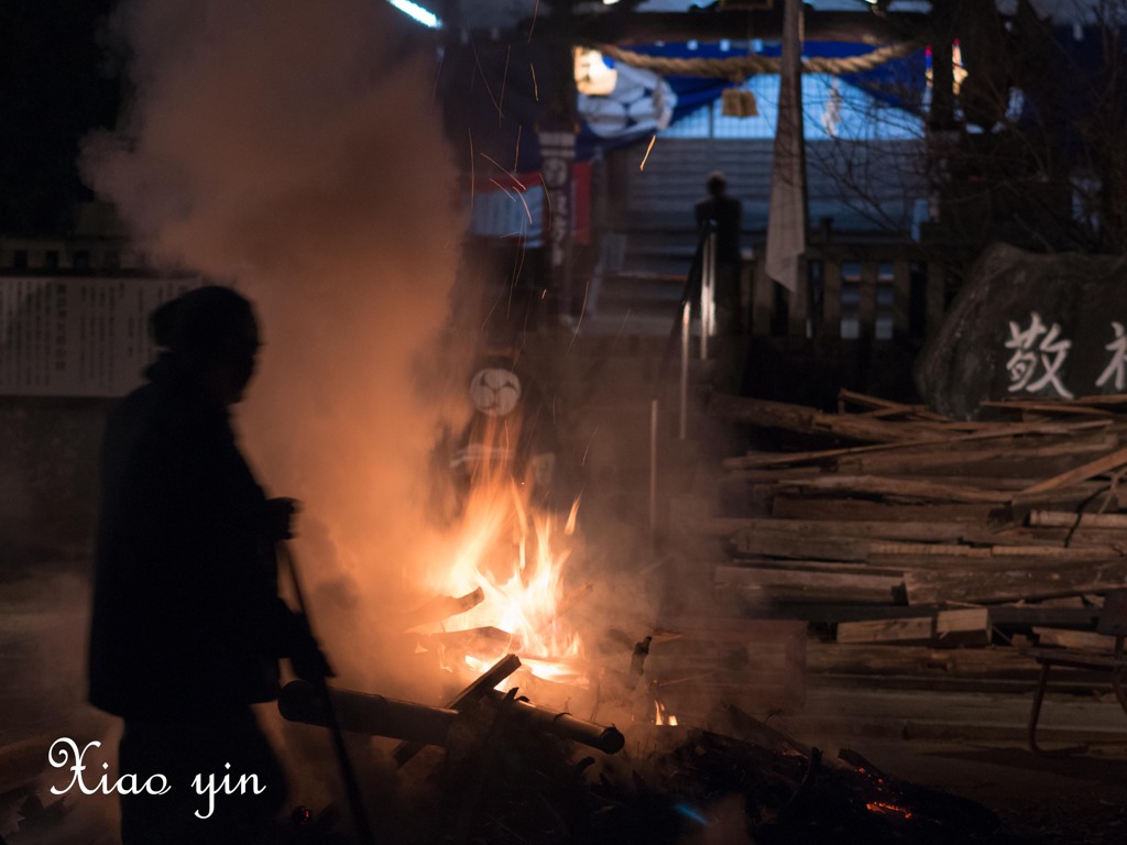 初詣だが、カメラ携行。