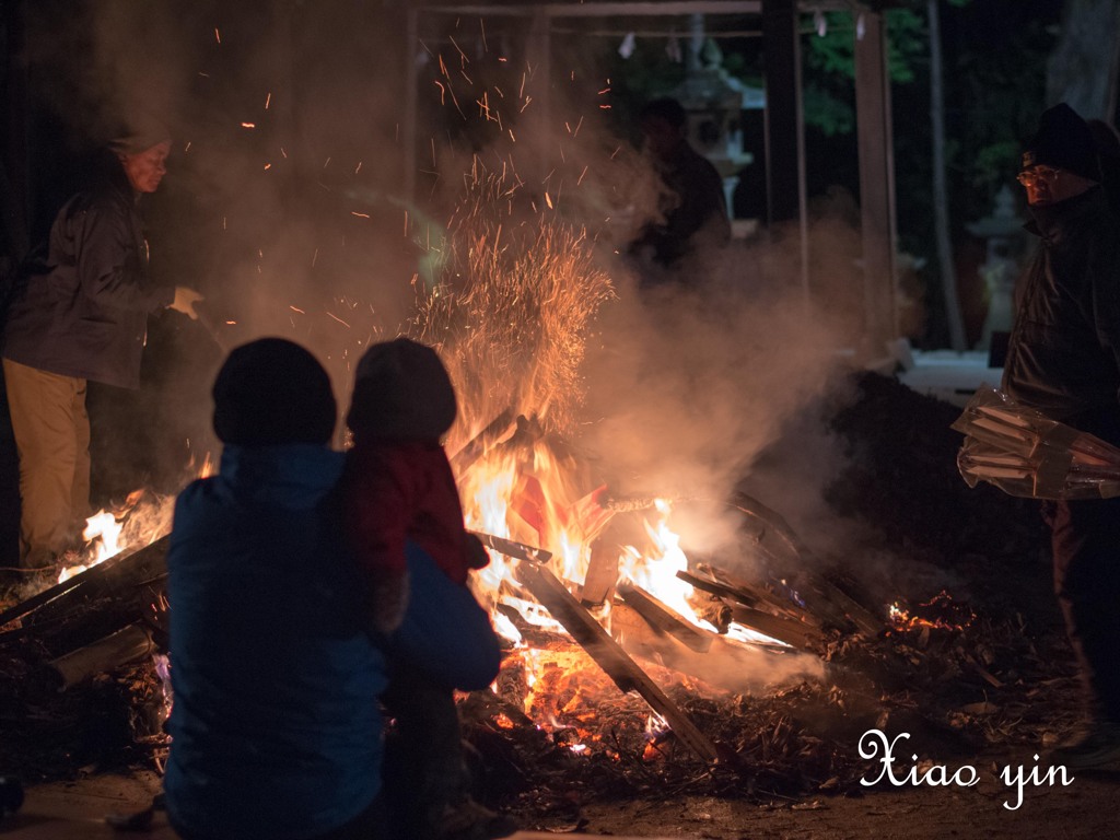 初詣だが、カメラ携行。