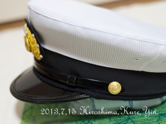 士官帽白罩中幅 (4)