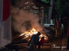 初詣だが、カメラ携行。