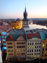 プラハの街の風景