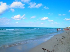 キューバのビーチ