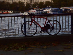 自転車のある風景　ロンドン編