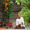 Lady in Angkor Thom 