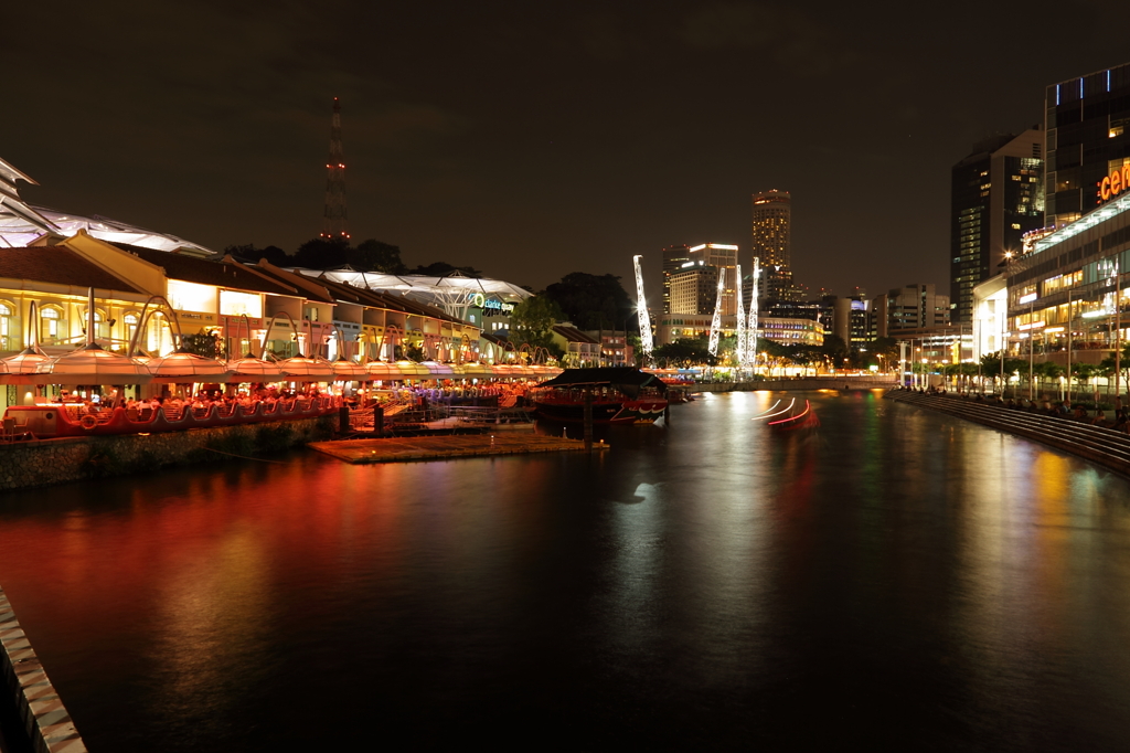 シンガポールの夜景