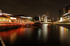 シンガポールの夜景