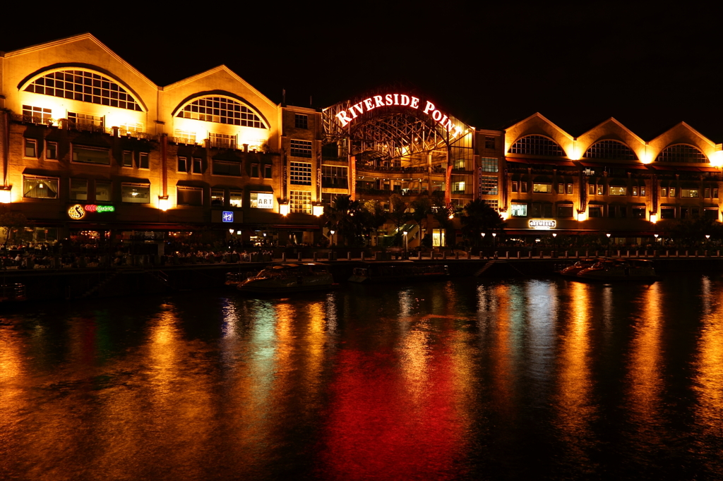 シンガポールの夜景