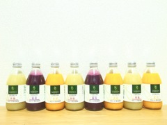 千疋屋のフルーツジュース！