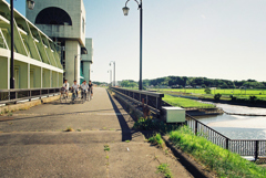 街の風景「豊田水門」