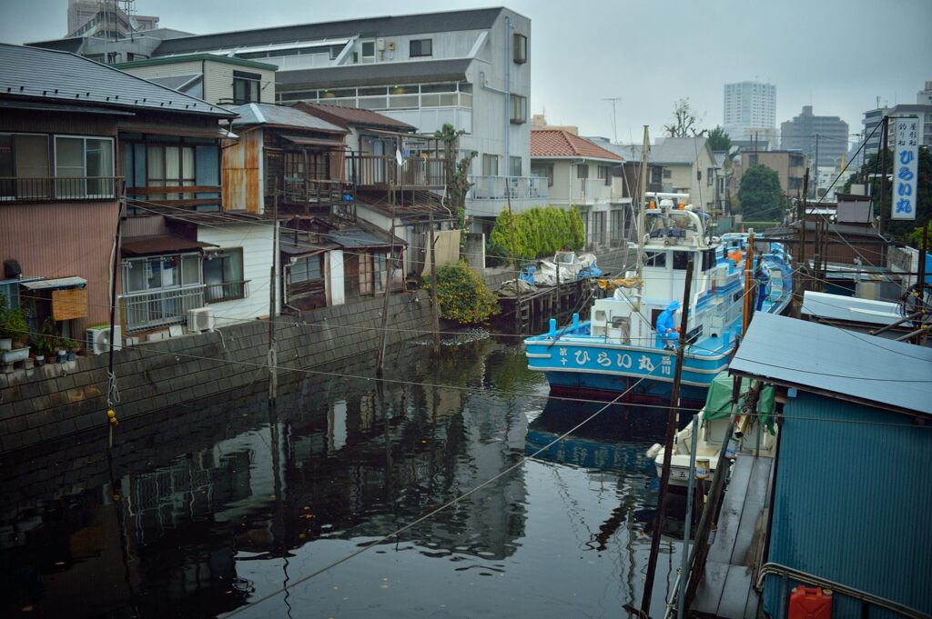 品川浦の情景