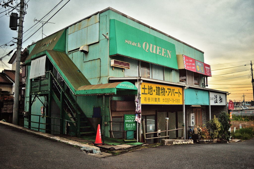 街の風景「戸頭駅前」