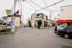 街の風景「佐貫駅西口」