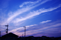 補正済み空の撮影