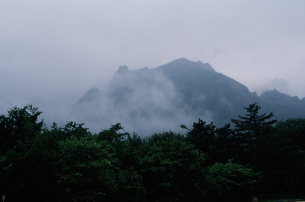 韓国の山