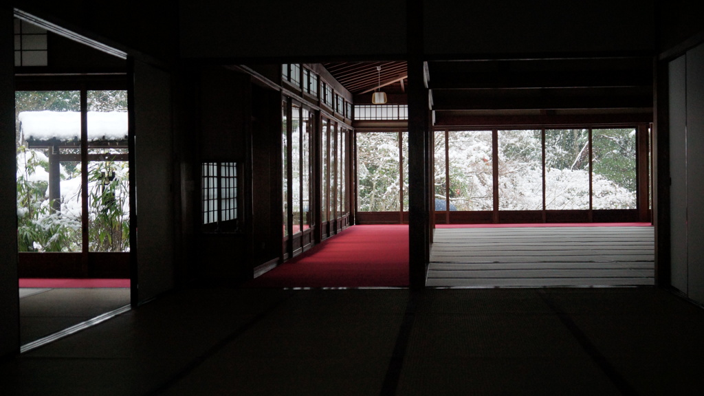 雪の天授庵